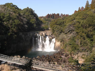 日本滝百選　関之尾滝